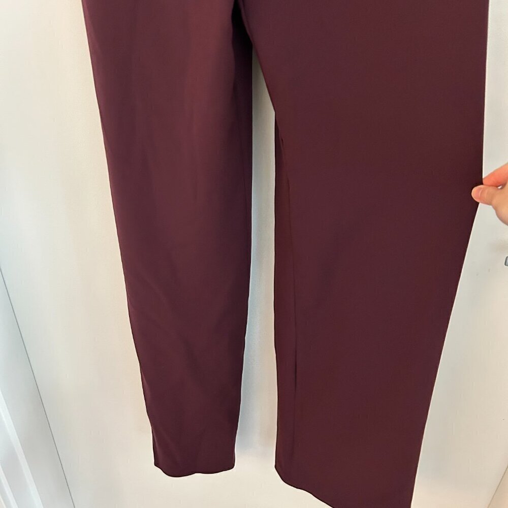 Alexis Kendall Ruffle Strapless Jumpsuit in Plum Size S NWT - Picture 6 of 11